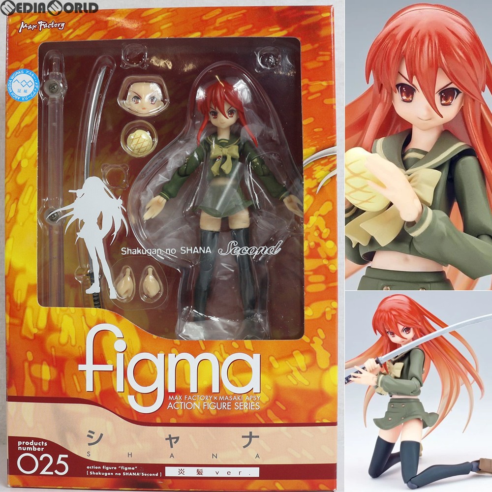 販売2,547円】｜【中古即納】[箱難あり]figma(フィグマ) 025 シャナ 炎