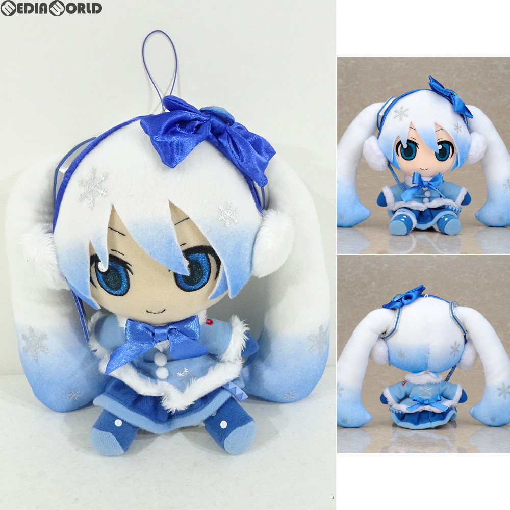 販売930円】｜【中古即納】[FIG]雪ミク ぬいぐるみストラップ ふわふわ