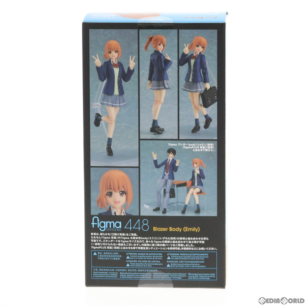 販売4,368円】｜【中古即納】[未開封][FIG]figma(フィグマ) 448 ブレザーbody(エミリ) 完成品 可動フィギュア  マックスファクトリー(20200514) | フィギュアスター