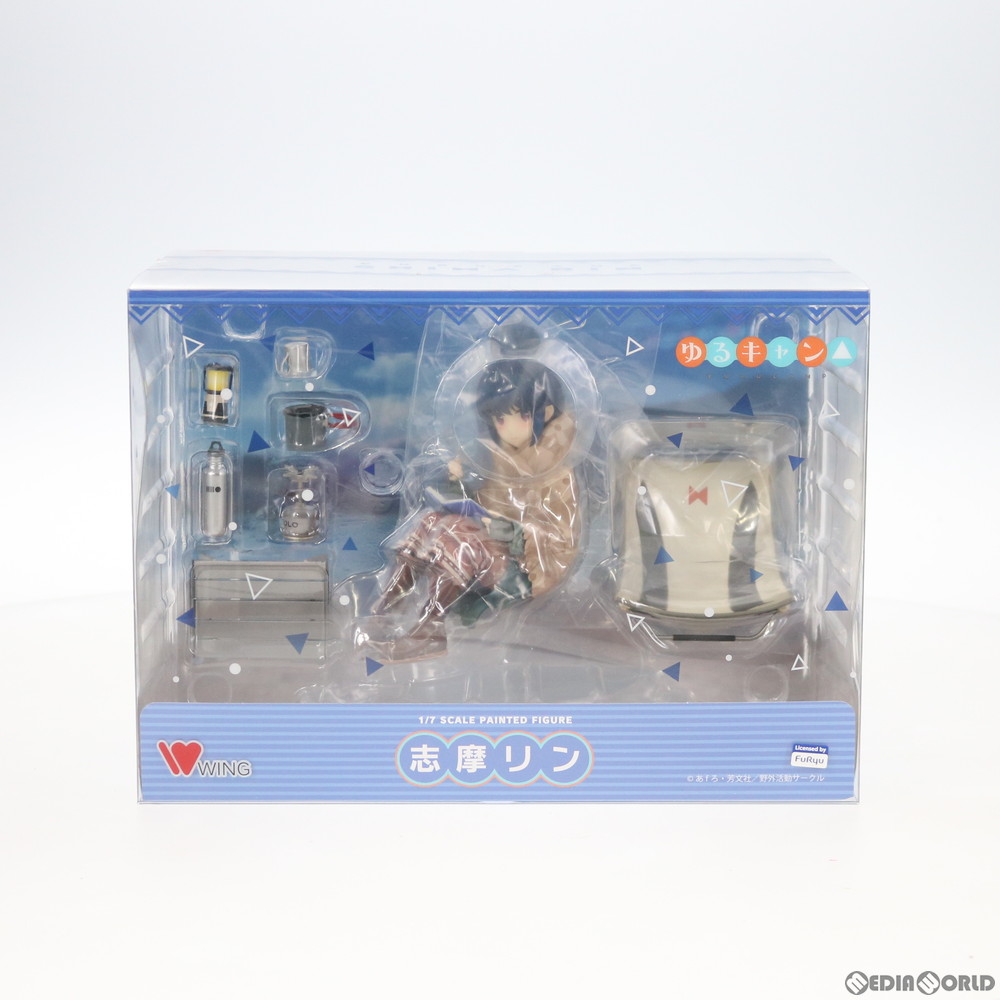 販売15,959円】｜【中古即納】[FIG]志摩リン(しまりん) ゆるキャン△ 1/7 完成品 フィギュア WING(ウイング)(20200906)  | フィギュアスター